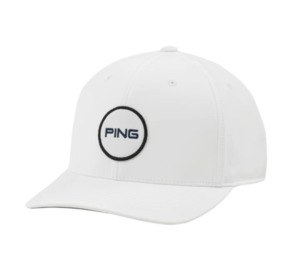 Caps: Ping Patch Cap | White