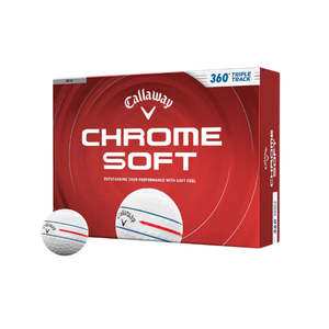Callaway 2026 Chrome Soft 360° Triple Track Golf Balls
