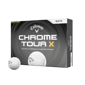 Golf Balls: Callaway 2026 Chrome Tour X Golf Balls