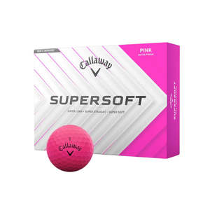 Callaway Supersoft Matte Golf Balls 2025  - Pink