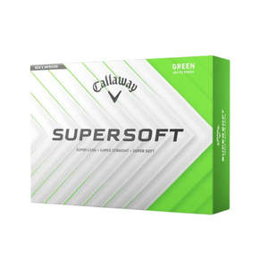 Callaway Supersoft Matte Golf Balls 2025  - Green