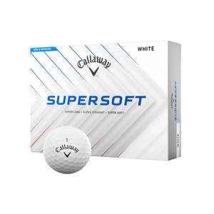 Callaway 2025 Supersoft Golf Balls- White