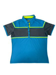 Ladies 1: Pin High Ladies Polo | Havily Azure Blue
