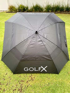 Umbrellas: GolfX 60" double canopy umbrella