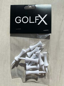 Tees: GolfX Plastic Tees 8 pk- 50mm
