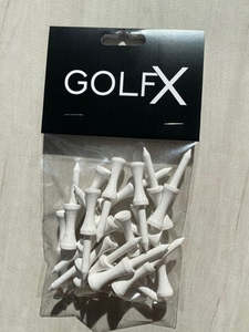 Tees: GolfX Wooden Tee 20 pk- 55mm
