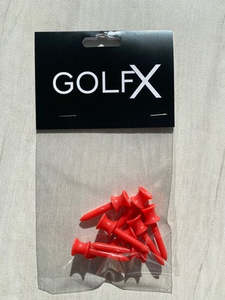 Tees: GolfX Plastic Tees 8pk - 41mm