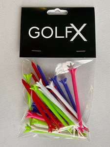 Tees: GolfX 5 Prong Tees - 25 pk