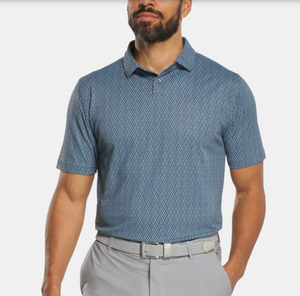 FootJoy Modernist Geo Pique | Blue Steel Navy