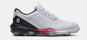 FootJoy Tour Alpha Mens Shoe - White / Black / Red
