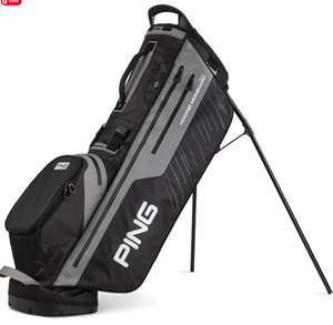 Carry Bags: Ping Hoofer Monsoon Stand Bag | Black Grey