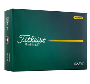 Golf Balls: Titleist AVX Golf Ball | Yellow