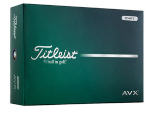 Golf Balls: Titleist AVX Golf Ball | White