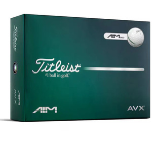 Golf Balls: Titleist 2026 AVX AIM 360° Golf Balls