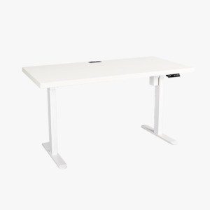 Asti Electrtic Standing Desk, White 1.4M