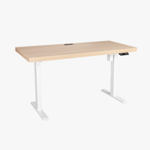 Asti Electrtic Standing Desk, 1.4M, Oak