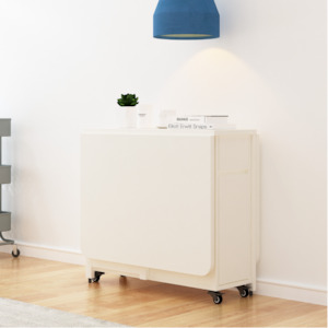 Lecce Extendable Dining Table, 1.4M, White