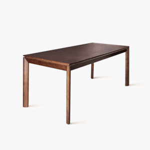 Arezzo Standard Dining Table, Claro Walnut, 1.8M