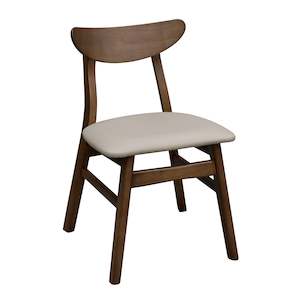 Dining Chairs: Legnano Hansen Dining Chair, Walnut, Set of 2