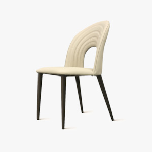 Dining Chairs: Tito Dining Chair, Beige, Set of 2