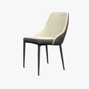 Ales Dining Chair, Light Grey, Set of 2