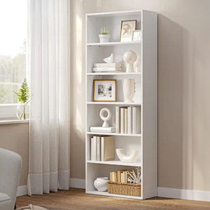 Bookcases: Borgo display cabinet, 0.6M, White