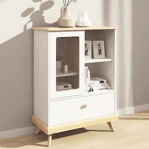 Gela Display Cabinet 80x40x108cm