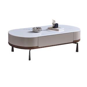 Venice Microcrystalline stone top Coffee Table