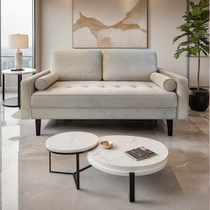 Sofas: Uta Two Seater sofa, Grey