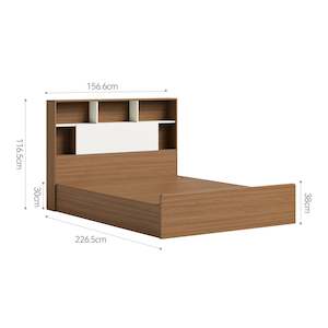 Bed Frames: Polia Storage Bedframe, Queen