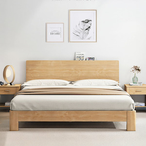 Modena Bed Frame, Single, Oak