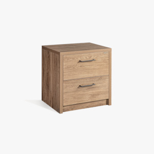 Bedside Tables: Platsa Bedside Table, Grey Oak