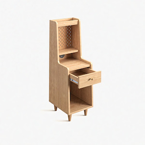 Bedside Tables: Sezze Bedside table, Oak