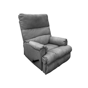 Lounge Chairs: Arce Recliner Chair, Grey