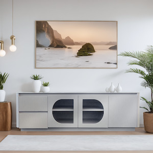 Tv Stands: Toria TV Stand, 2M, Khaki Grey