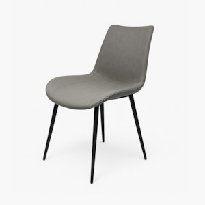 Bubbio Dining Chair, Grey, Set of 4