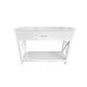Genoa Console table, 1.4M, White - Sunlite Living