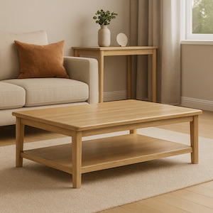 Lacona Coffee Table, 1.3M, Wood