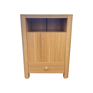 Products: Pereta side Cabinet, Virginia Walnut - Sunlite Living