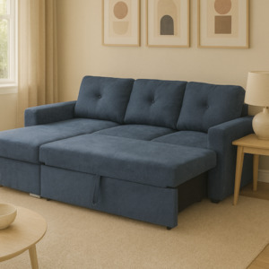 Products: Cuneo Sofa Bed, Blue