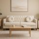 Civita 3 Seater Sofa, Beige