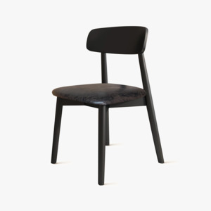 Dining Chairs: Bari Brown Dining Chair(Set of 2)