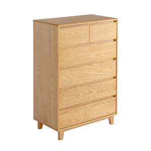 Bedroom Furniture: Arezzo 2 over 4 Tallboy, Wood