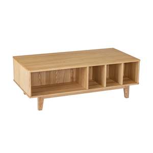 Living Room Furniture: Arezzo Coffee Table, Wood