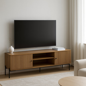 Tv Stands: Polia TV Stand, 1.5M, Brown