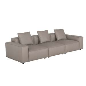 Products: Gorizia Three Seater Sofa, Misty Grey