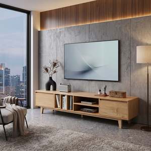 Arezzo TV Stand, 2M, Wood