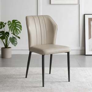 Biella Dining Chair, Light Grey, Set of 2