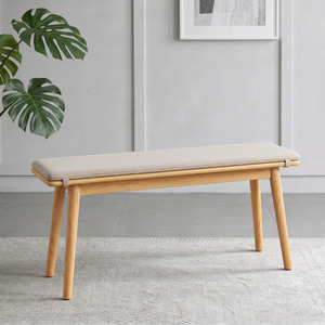 Legnano Dining Bench, Wood, 1.4M