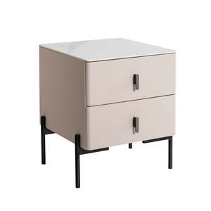Bedroom Furniture: Merano Bedside Table, Grey